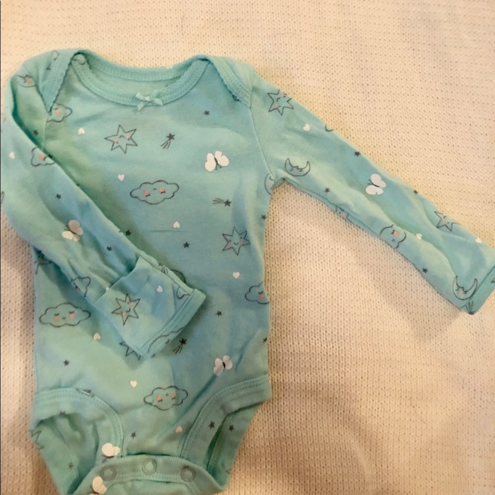 Blue Body Suit